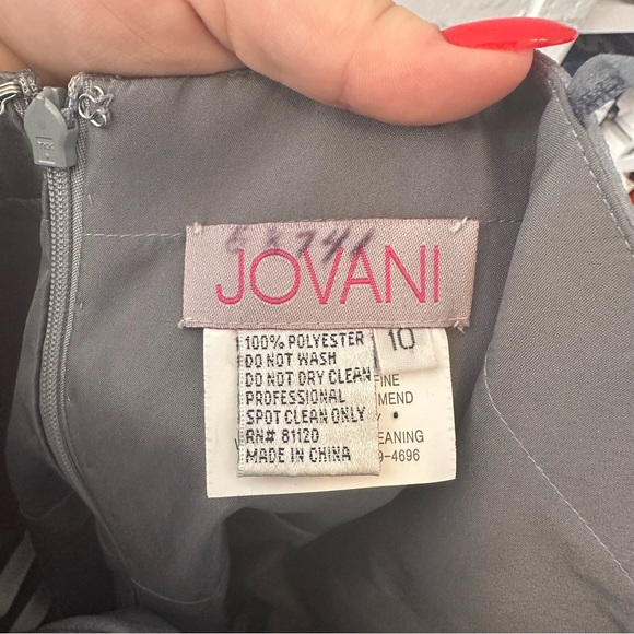 NEW Vintage JOVANI Couture Ruffle Tulle Pageant 90s Y2K Ball Gown - Picture 7 of 10